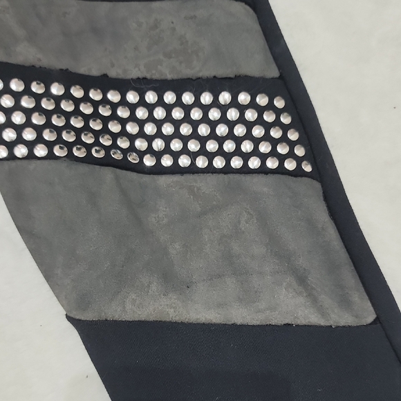 Bebe Black Studded Leggings S - Picture 2 of 9